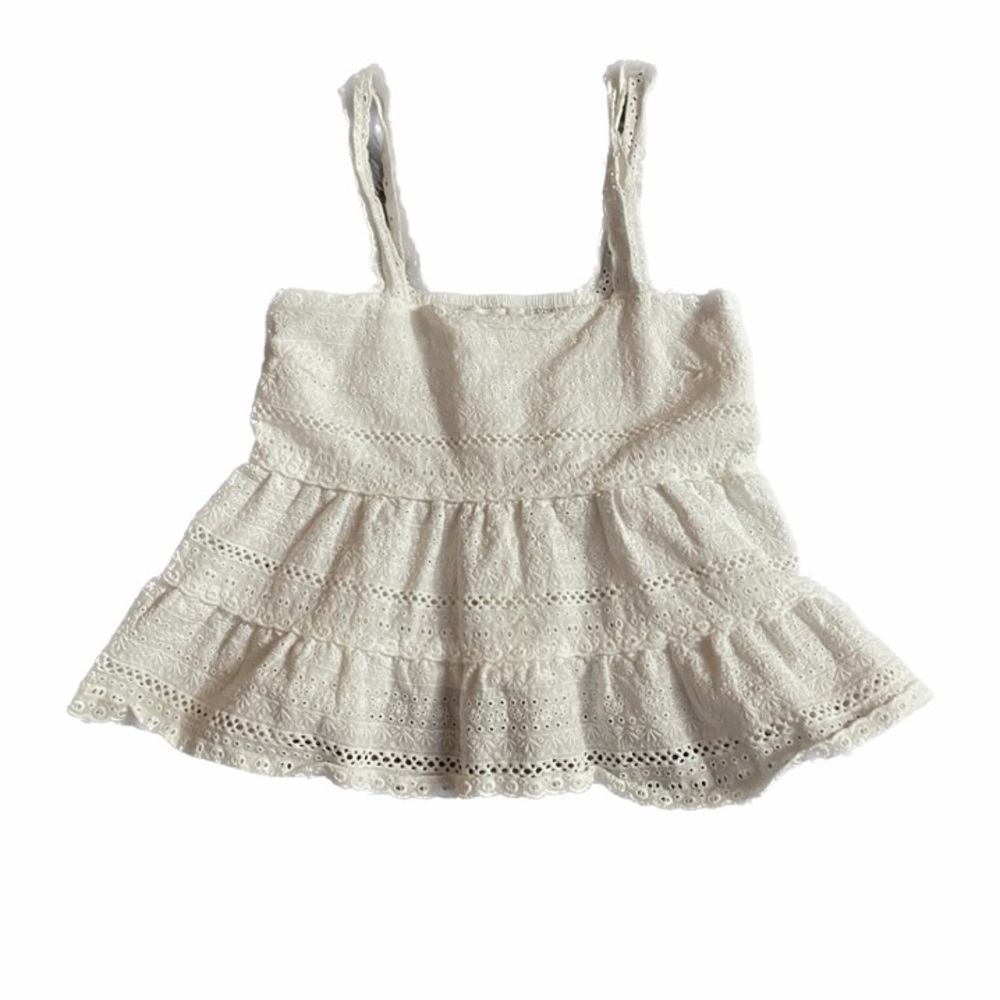 Aeropostale size XS White cropped Tank top